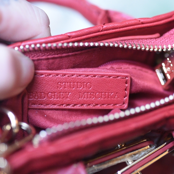 Badgley Mischka Bags Nwot Badgley Mischka Vegan Leather Micro Mini